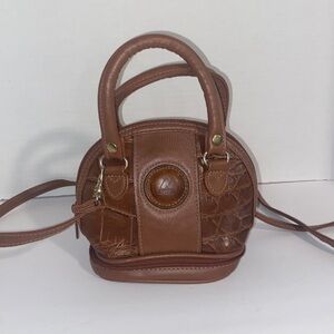 Brown small Moda crossbody purse